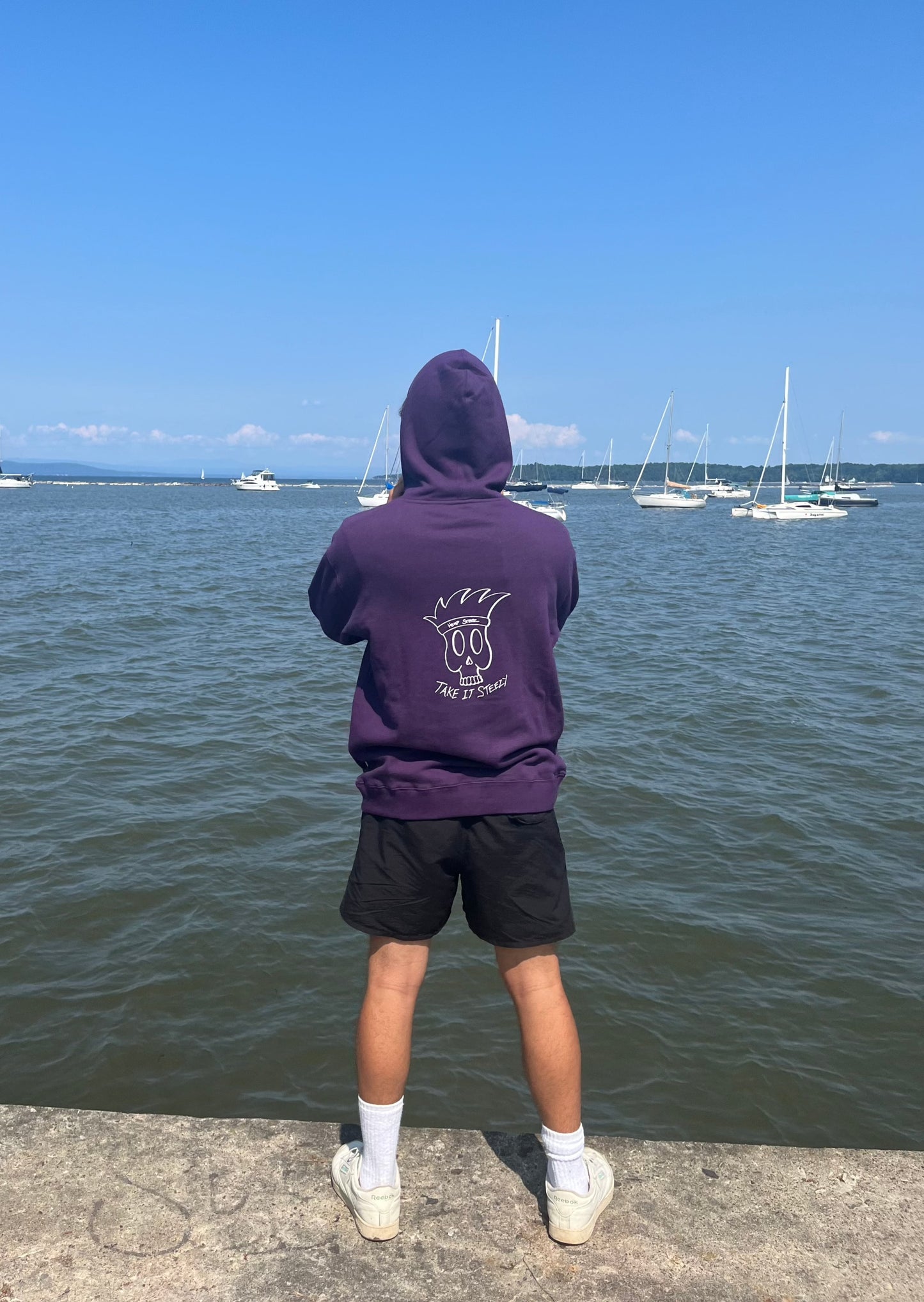 The Original Steez Hoodie - Plum Purple